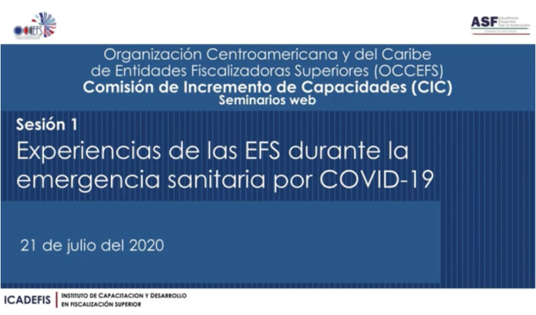 Experiencias de las EFS durante la emergencia sanitaria porel COVID-19